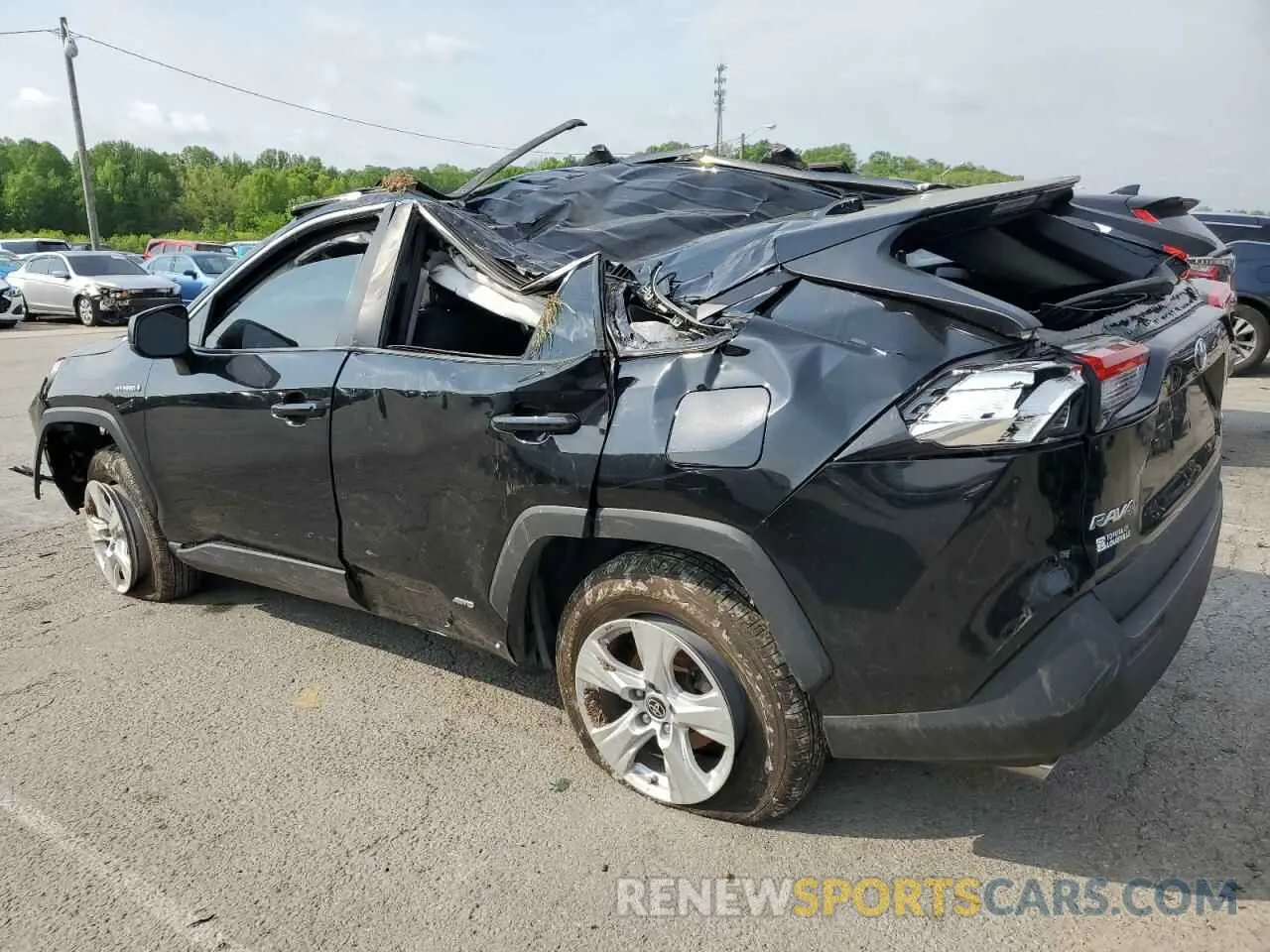2 Photograph of a damaged car 4T3L6RFVXMU028179 TOYOTA RAV4 2021