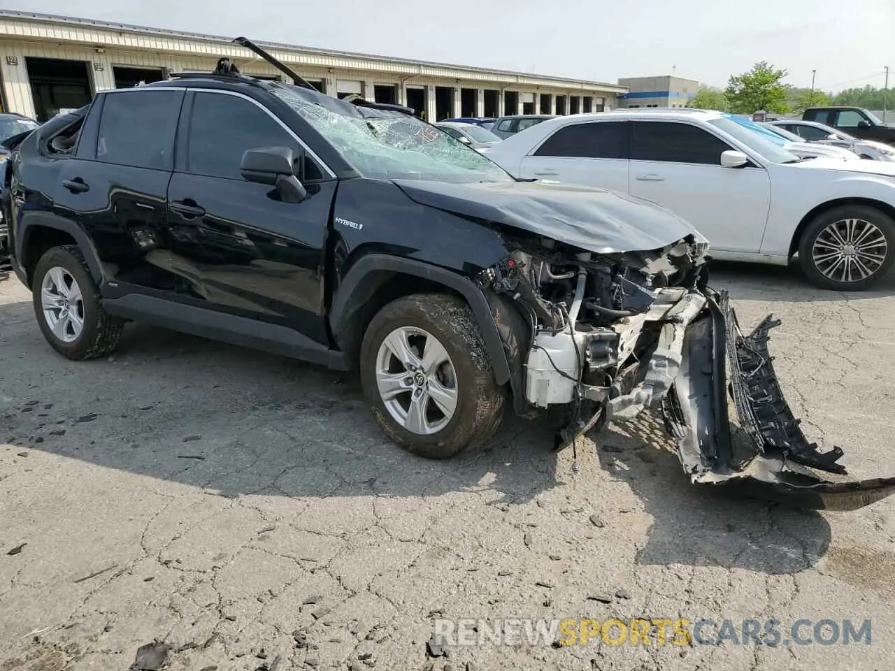 4 Photograph of a damaged car 4T3L6RFVXMU028179 TOYOTA RAV4 2021