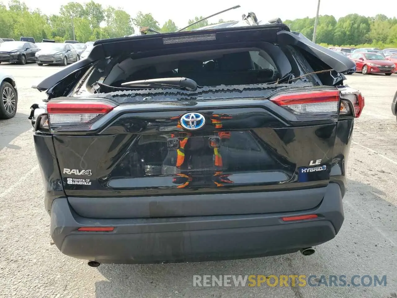 6 Photograph of a damaged car 4T3L6RFVXMU028179 TOYOTA RAV4 2021