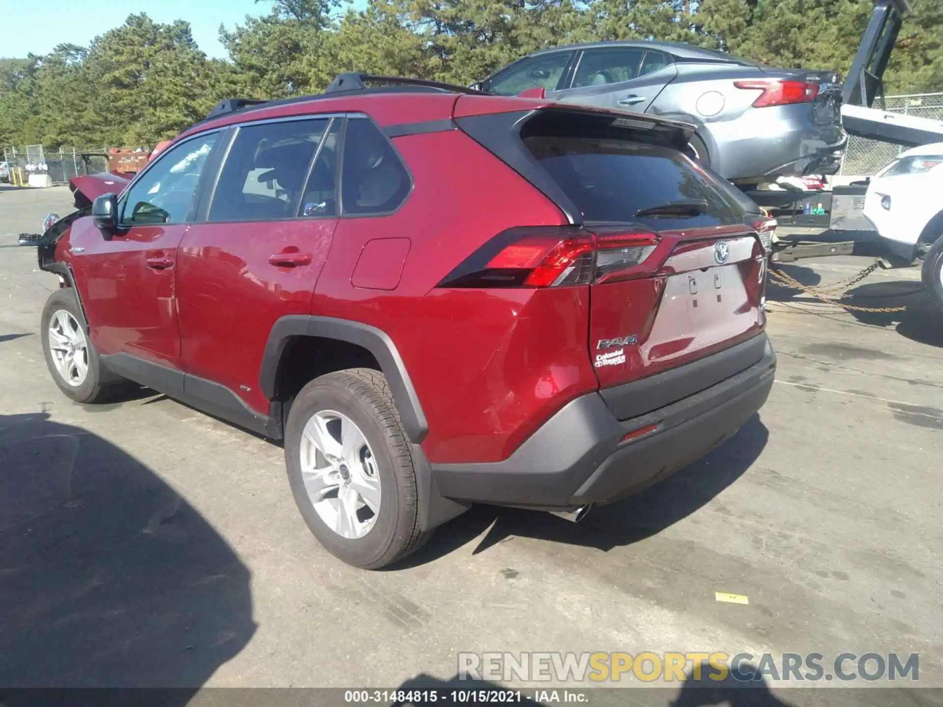 3 Photograph of a damaged car 4T3LWRFV0MU028837 TOYOTA RAV4 2021