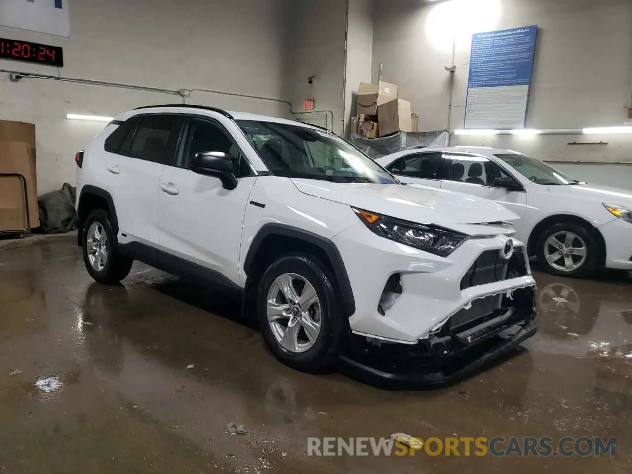 4 Photograph of a damaged car 4T3LWRFV0MU034668 TOYOTA RAV4 2021