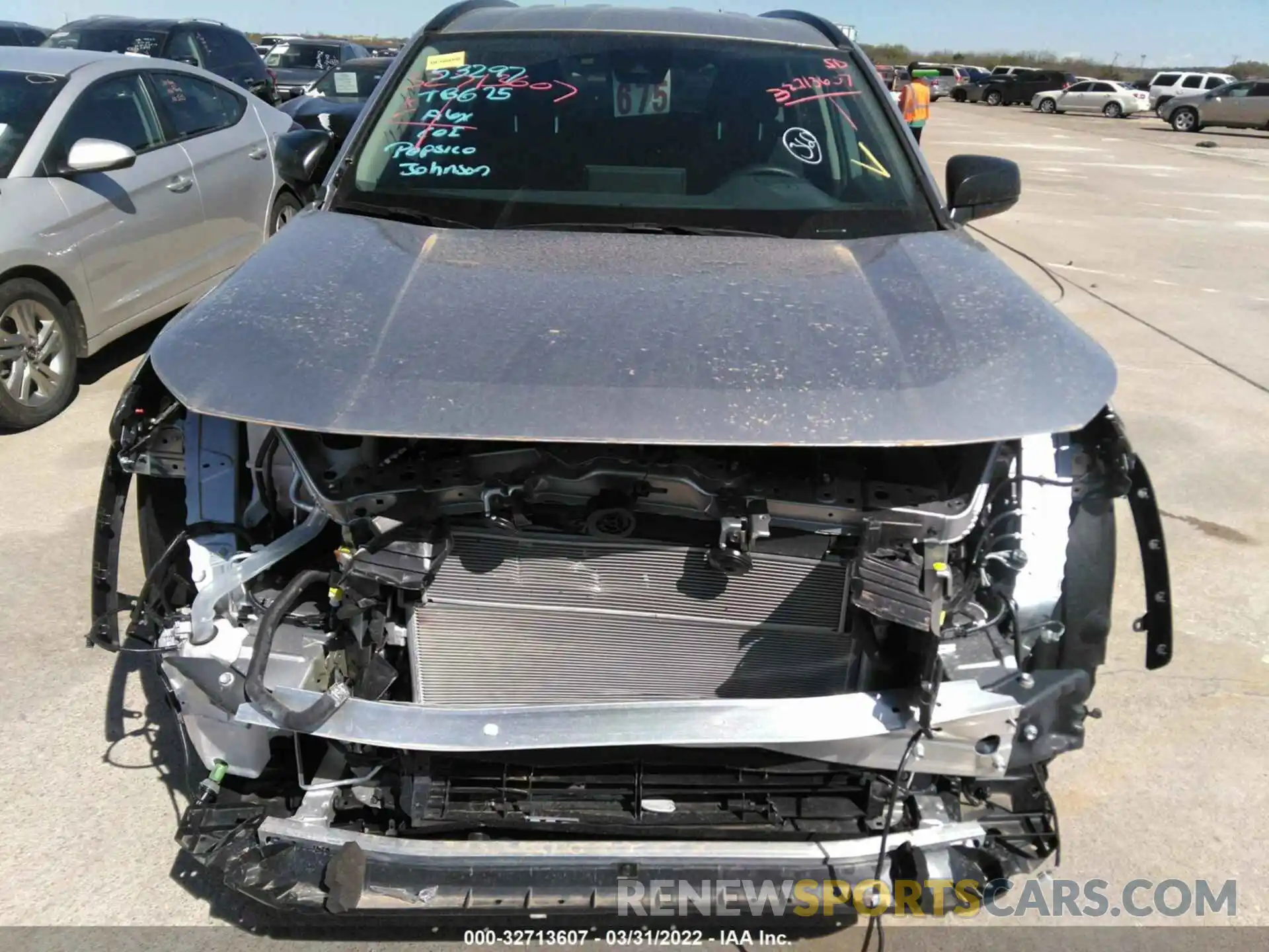 6 Photograph of a damaged car 4T3LWRFV0MU037893 TOYOTA RAV4 2021