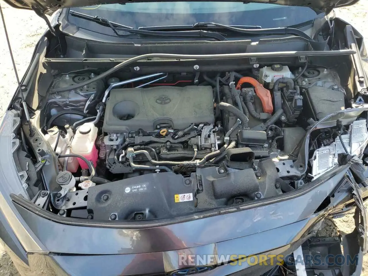 13 Photograph of a damaged car 4T3LWRFV3MU019307 TOYOTA RAV4 2021