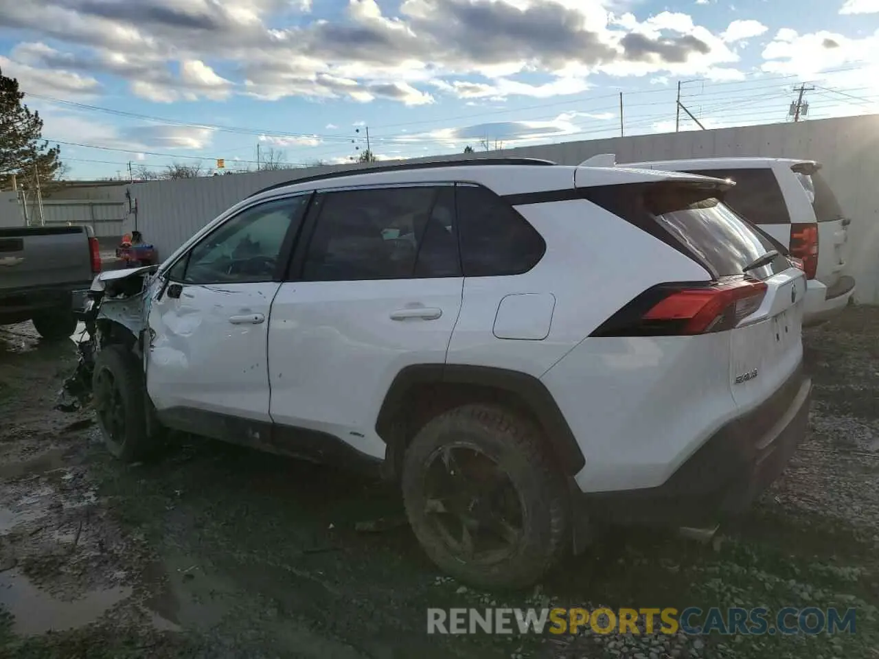 2 Photograph of a damaged car 4T3LWRFV4MU044491 TOYOTA RAV4 2021