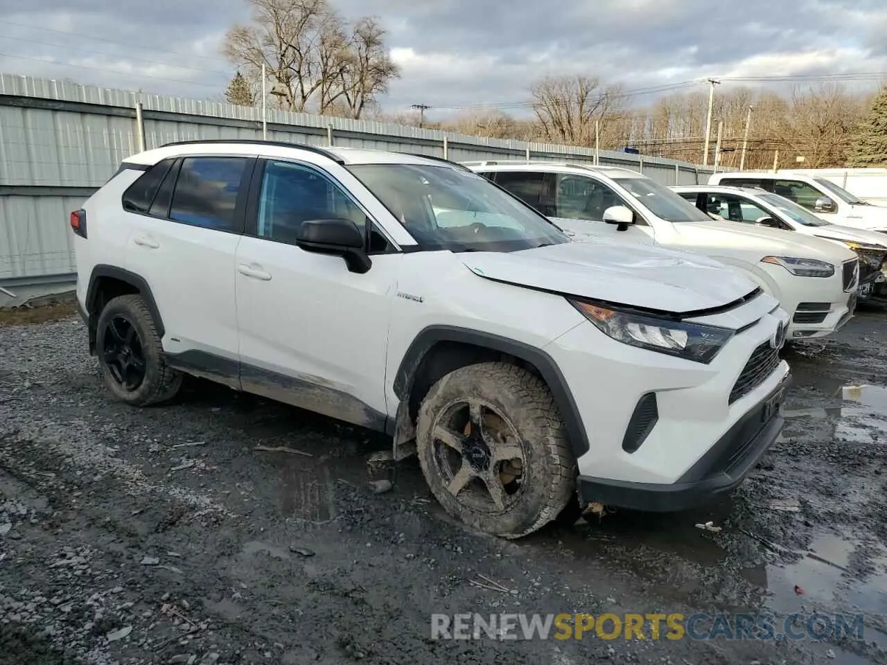 4 Photograph of a damaged car 4T3LWRFV4MU044491 TOYOTA RAV4 2021