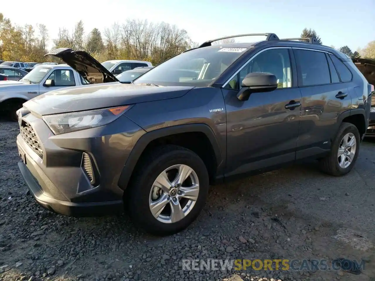 1 Photograph of a damaged car 4T3LWRFV5MU041762 TOYOTA RAV4 2021