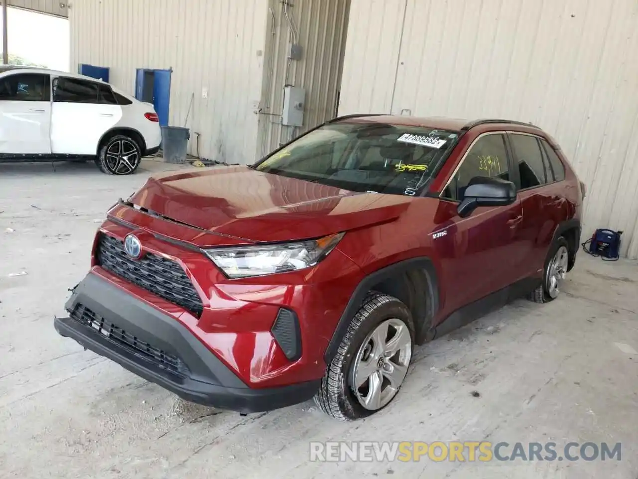 2 Photograph of a damaged car 4T3LWRFV6MU013999 TOYOTA RAV4 2021