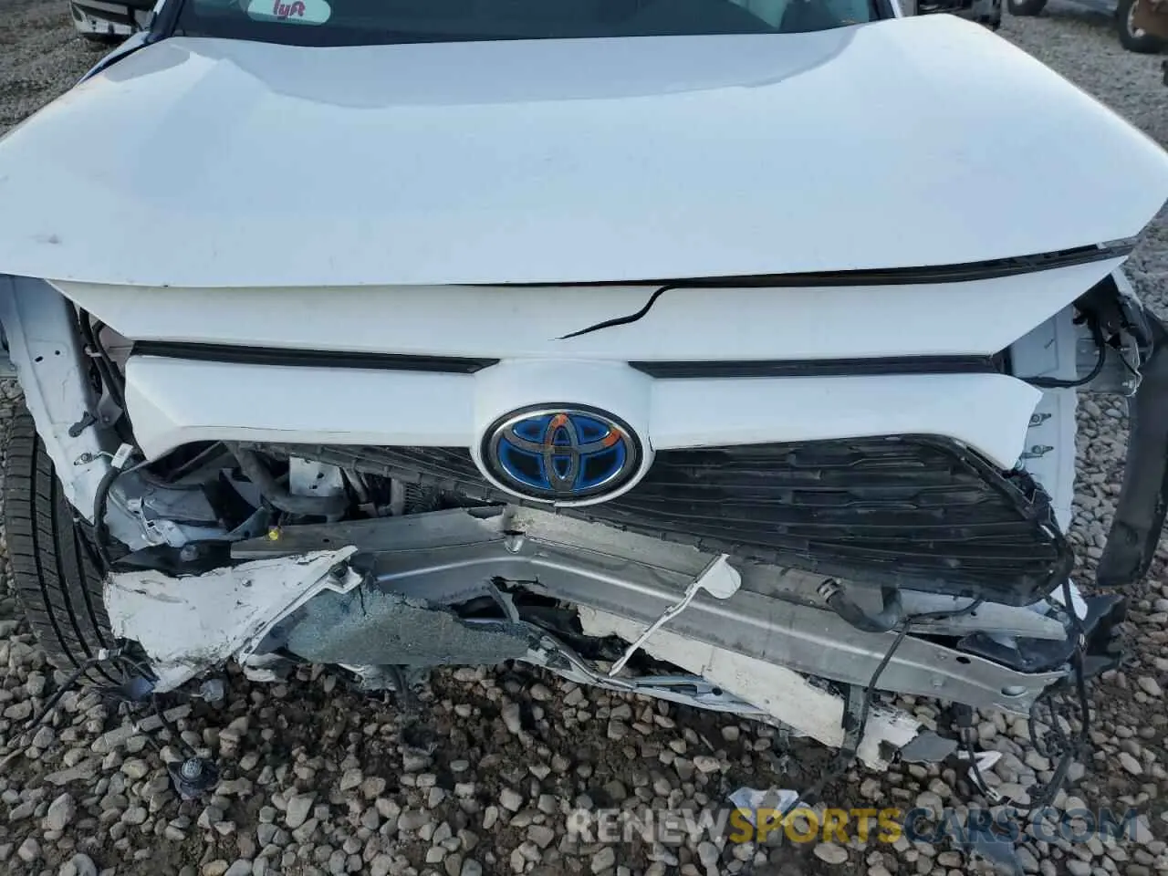 12 Photograph of a damaged car 4T3LWRFV6MU033122 TOYOTA RAV4 2021
