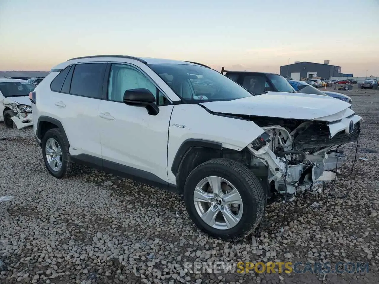 4 Photograph of a damaged car 4T3LWRFV6MU033122 TOYOTA RAV4 2021