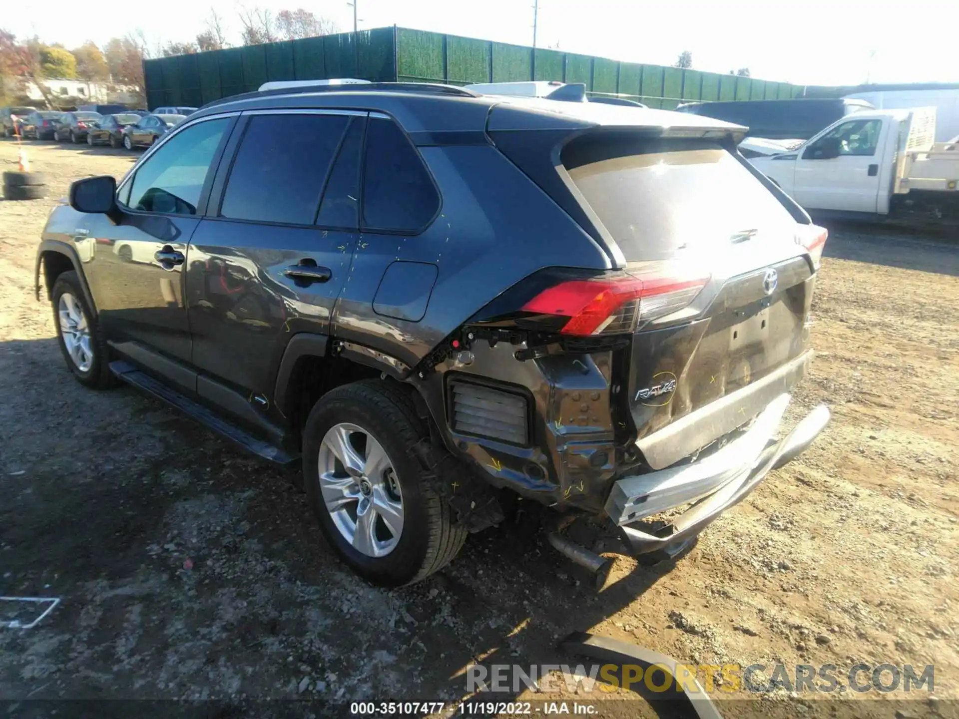 3 Photograph of a damaged car 4T3LWRFV8MU014362 TOYOTA RAV4 2021