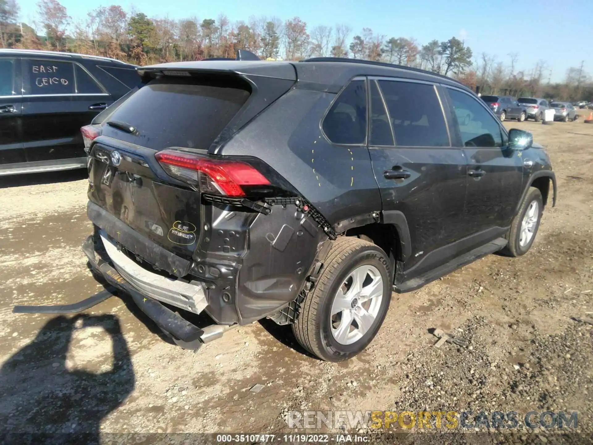 4 Photograph of a damaged car 4T3LWRFV8MU014362 TOYOTA RAV4 2021