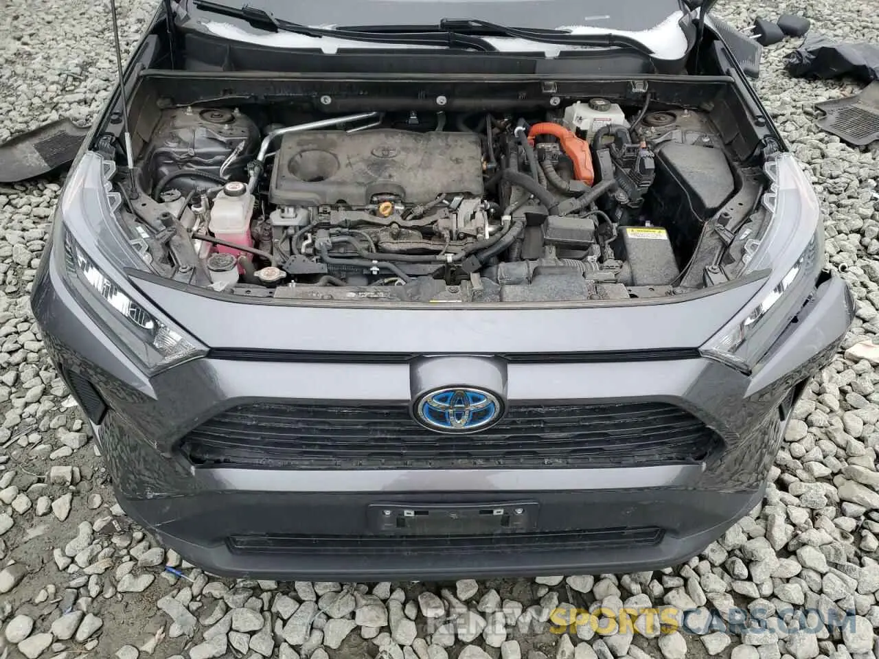 12 Photograph of a damaged car 4T3LWRFV8MU043375 TOYOTA RAV4 2021