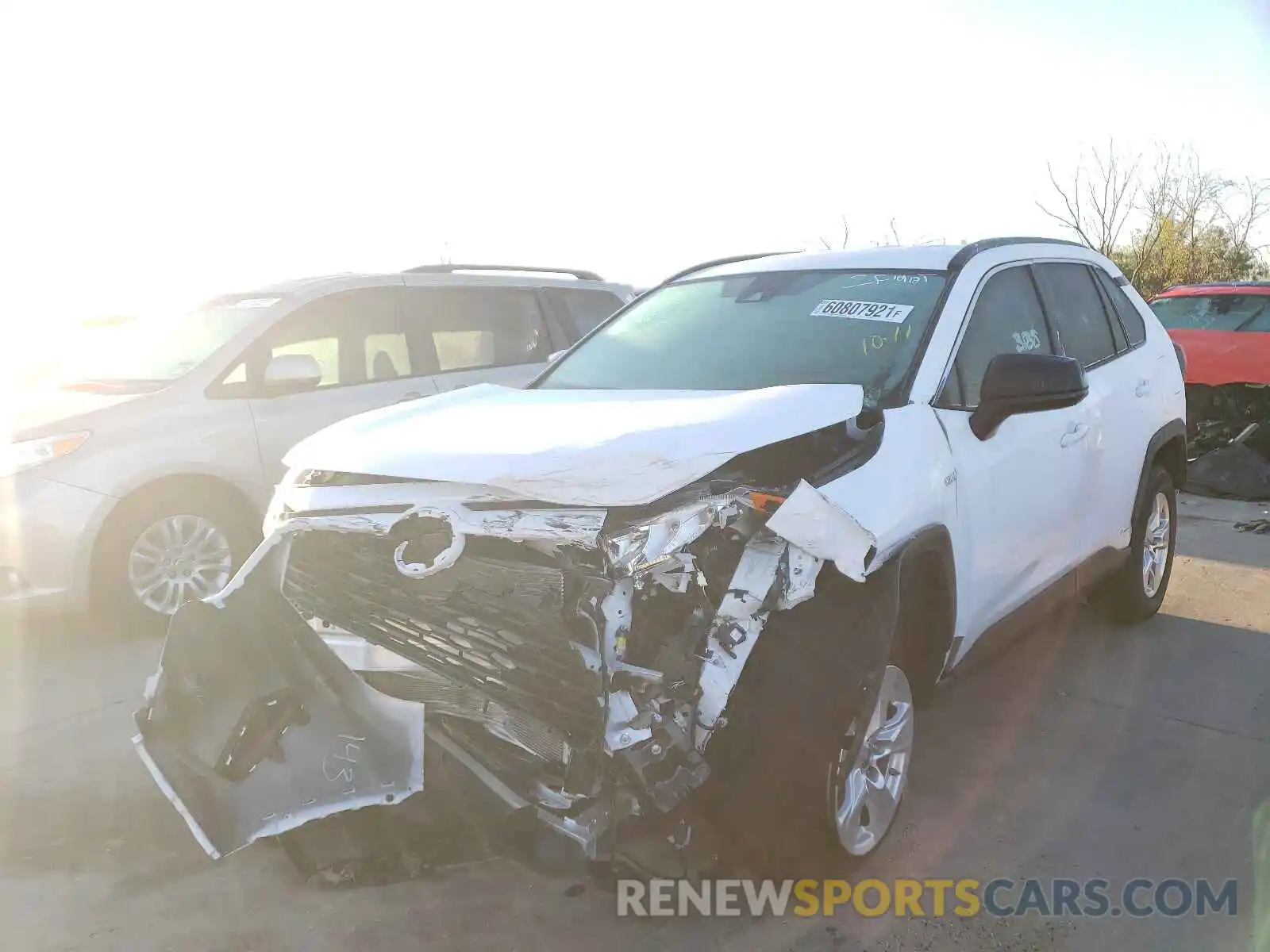 2 Photograph of a damaged car 4T3LWRFV9MU026522 TOYOTA RAV4 2021