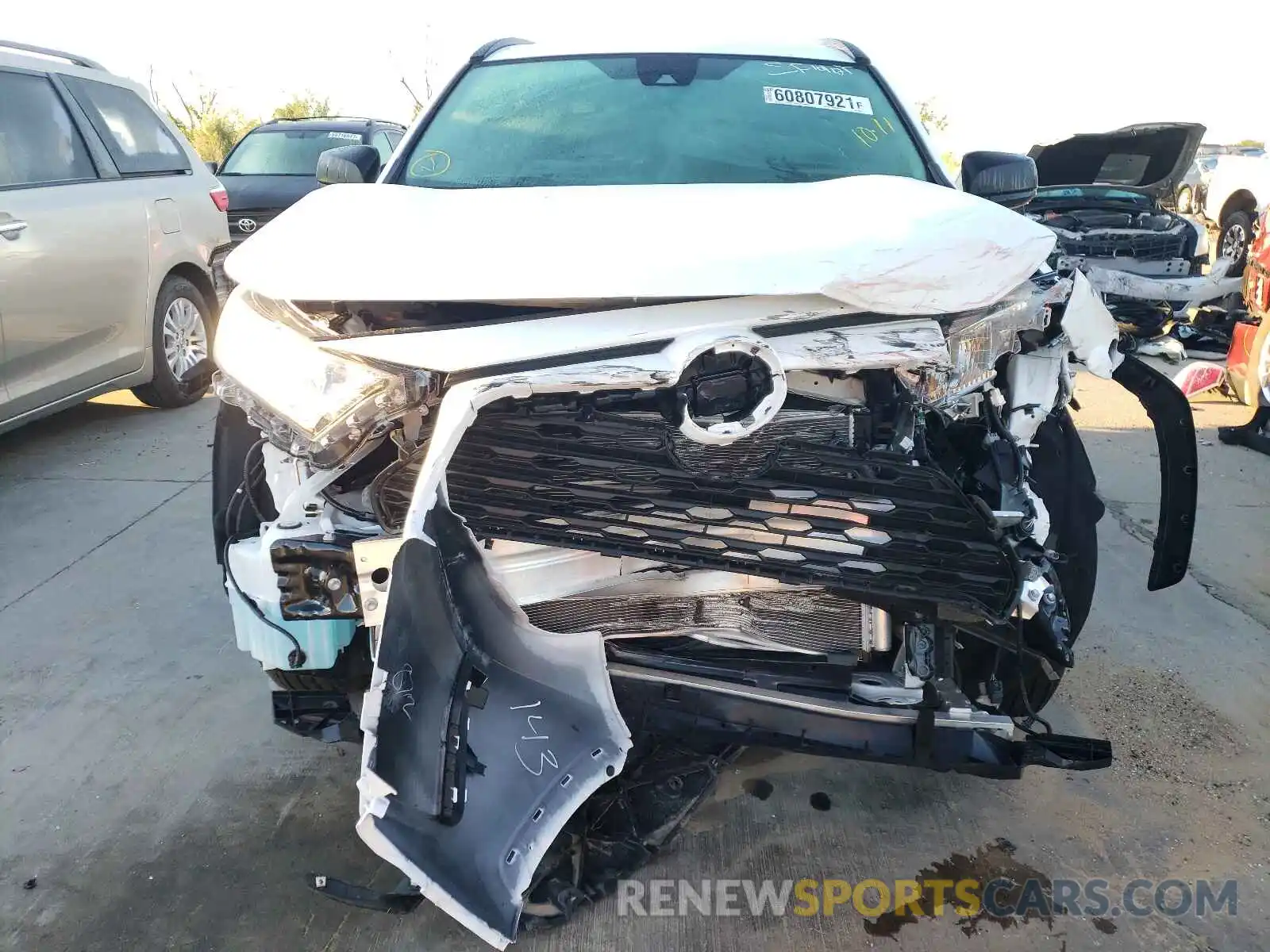 9 Photograph of a damaged car 4T3LWRFV9MU026522 TOYOTA RAV4 2021