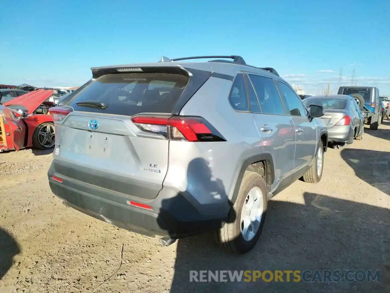 4 Photograph of a damaged car 4T3LWRFV9MU034474 TOYOTA RAV4 2021