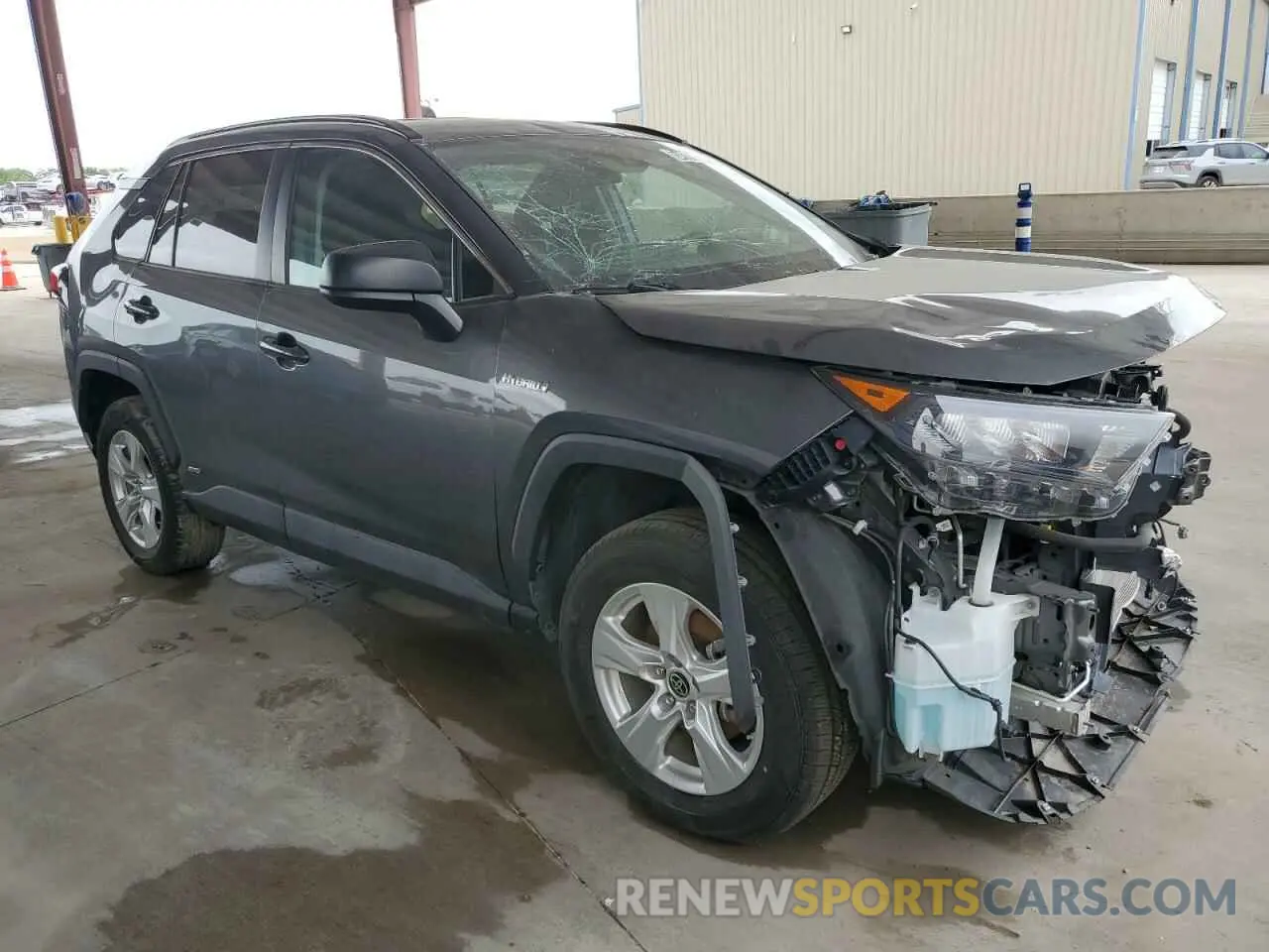 4 Photograph of a damaged car 4T3LWRFVXMU013732 TOYOTA RAV4 2021
