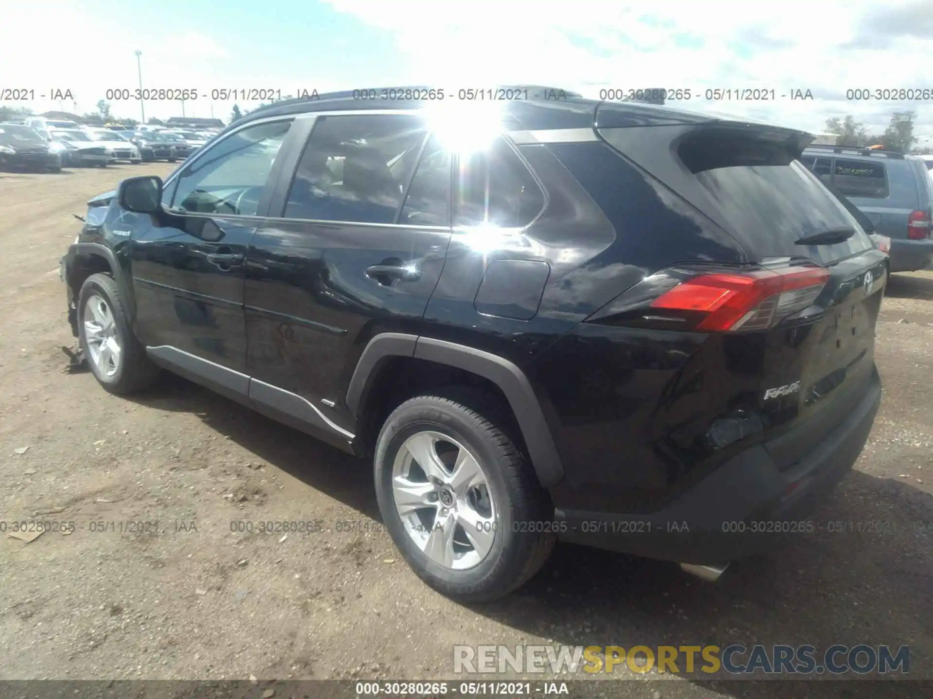 3 Photograph of a damaged car 4T3LWRFVXMU014072 TOYOTA RAV4 2021