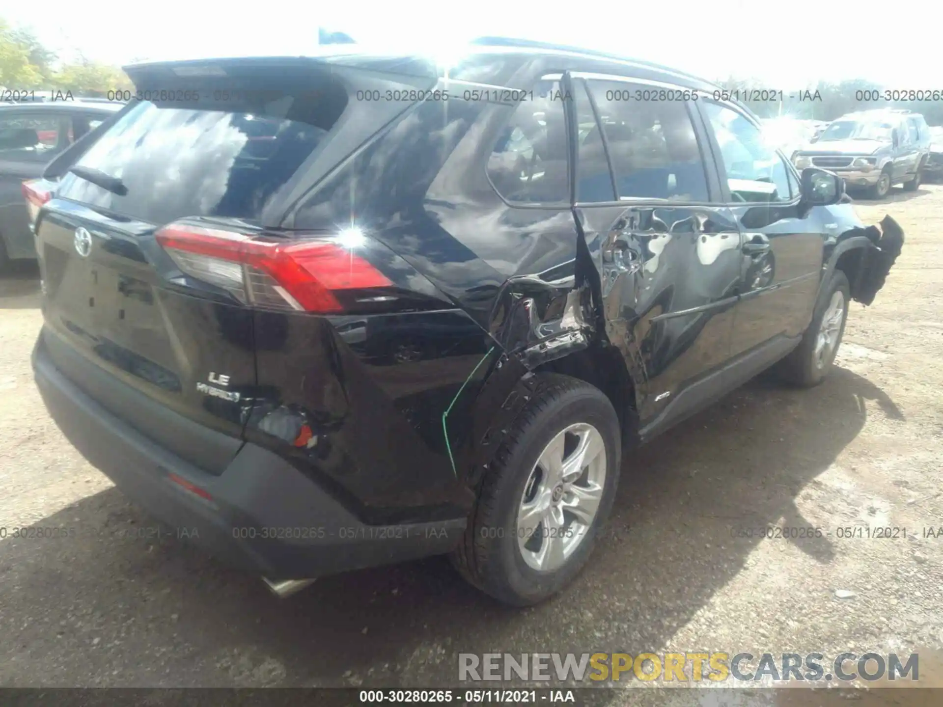 4 Photograph of a damaged car 4T3LWRFVXMU014072 TOYOTA RAV4 2021