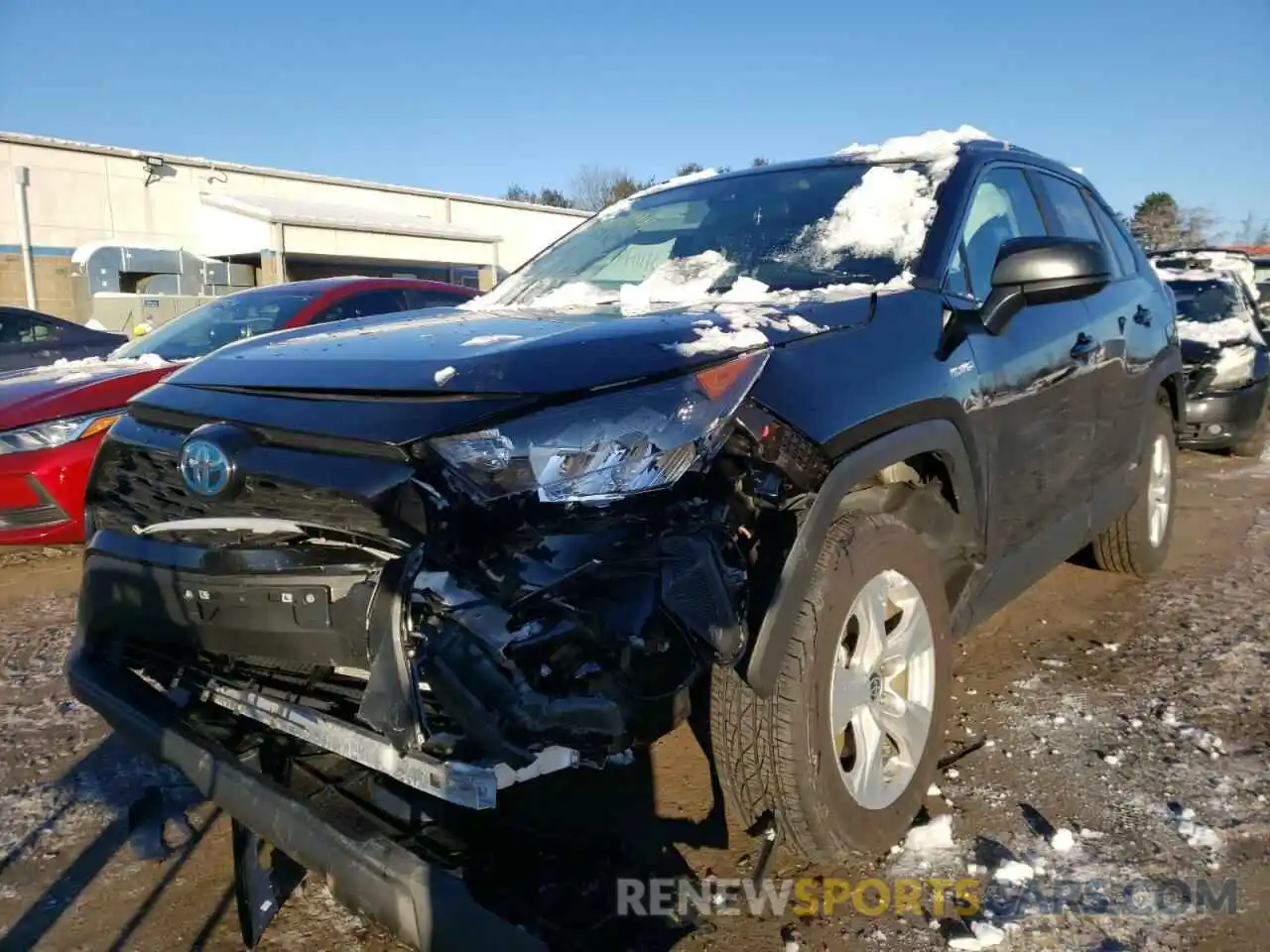 2 Photograph of a damaged car 4T3LWRFVXMU038470 TOYOTA RAV4 2021