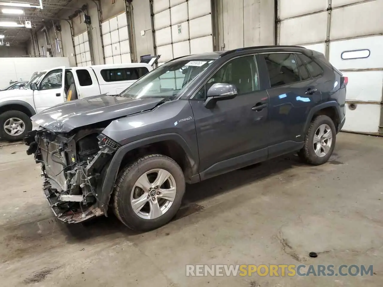 1 Photograph of a damaged car 4T3M6RFV0MU018880 TOYOTA RAV4 2021