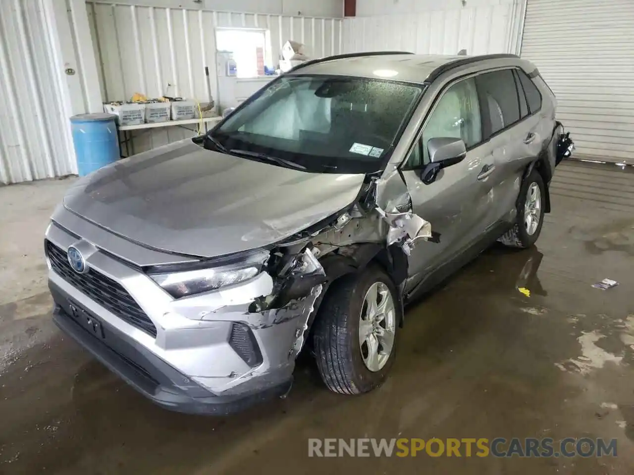 2 Photograph of a damaged car 4T3M6RFV1MU006267 TOYOTA RAV4 2021