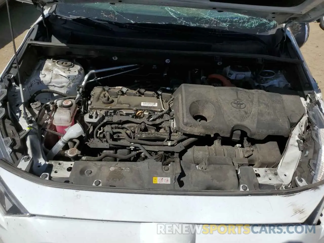 12 Photograph of a damaged car 4T3M6RFV3MU012071 TOYOTA RAV4 2021