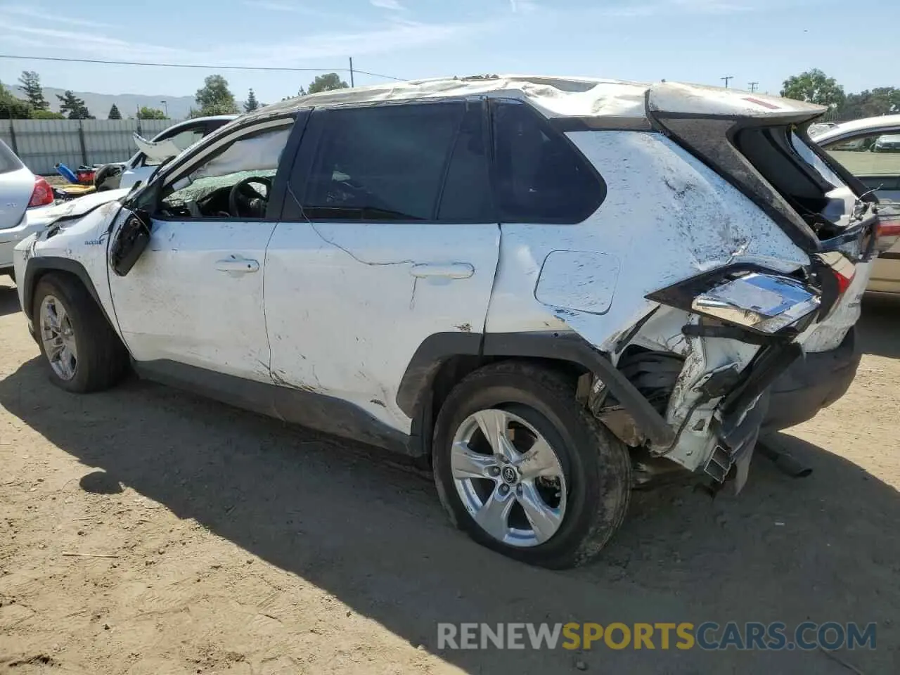 2 Photograph of a damaged car 4T3M6RFV3MU012071 TOYOTA RAV4 2021