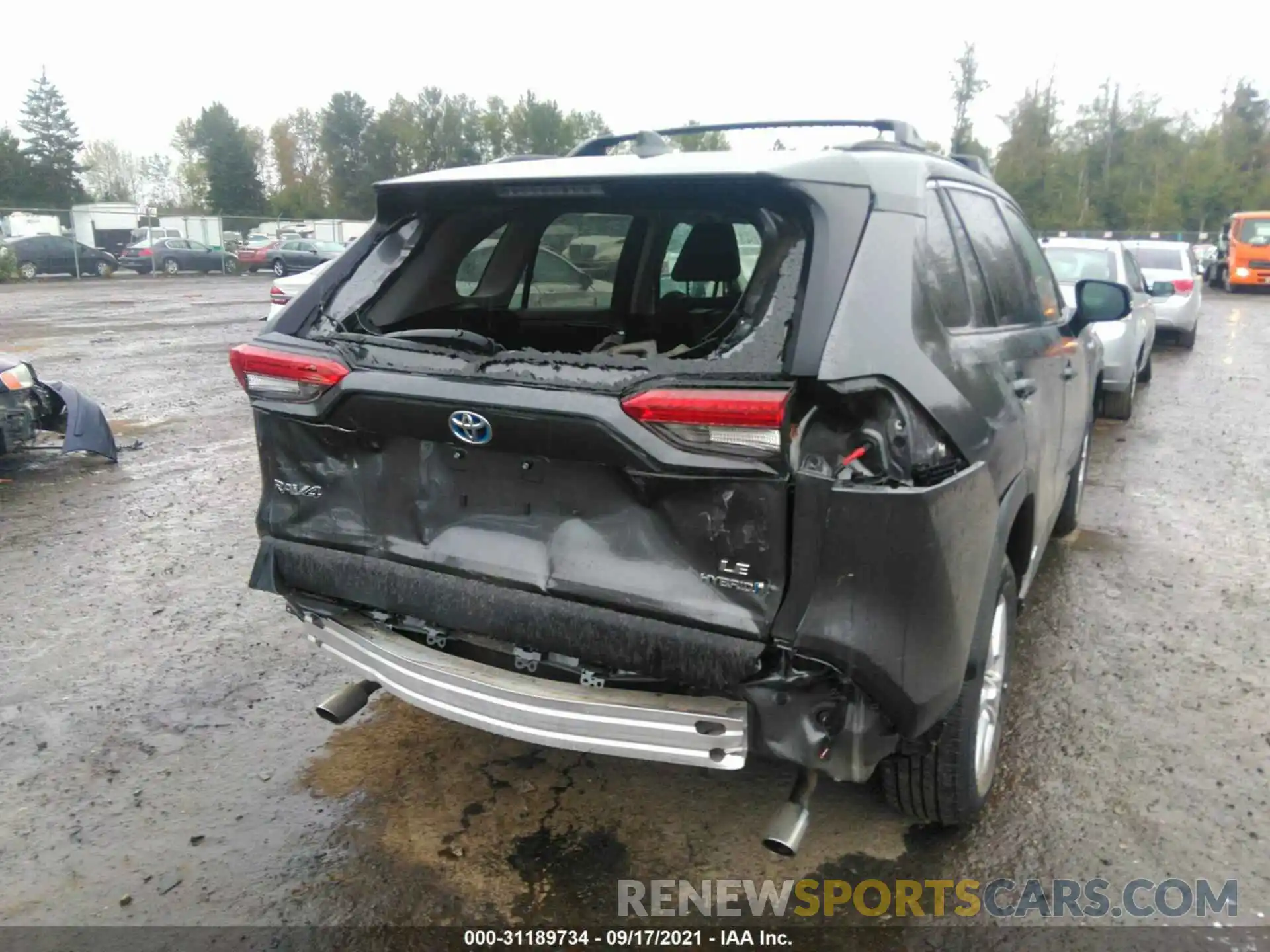 6 Photograph of a damaged car 4T3M6RFV5MU026697 TOYOTA RAV4 2021