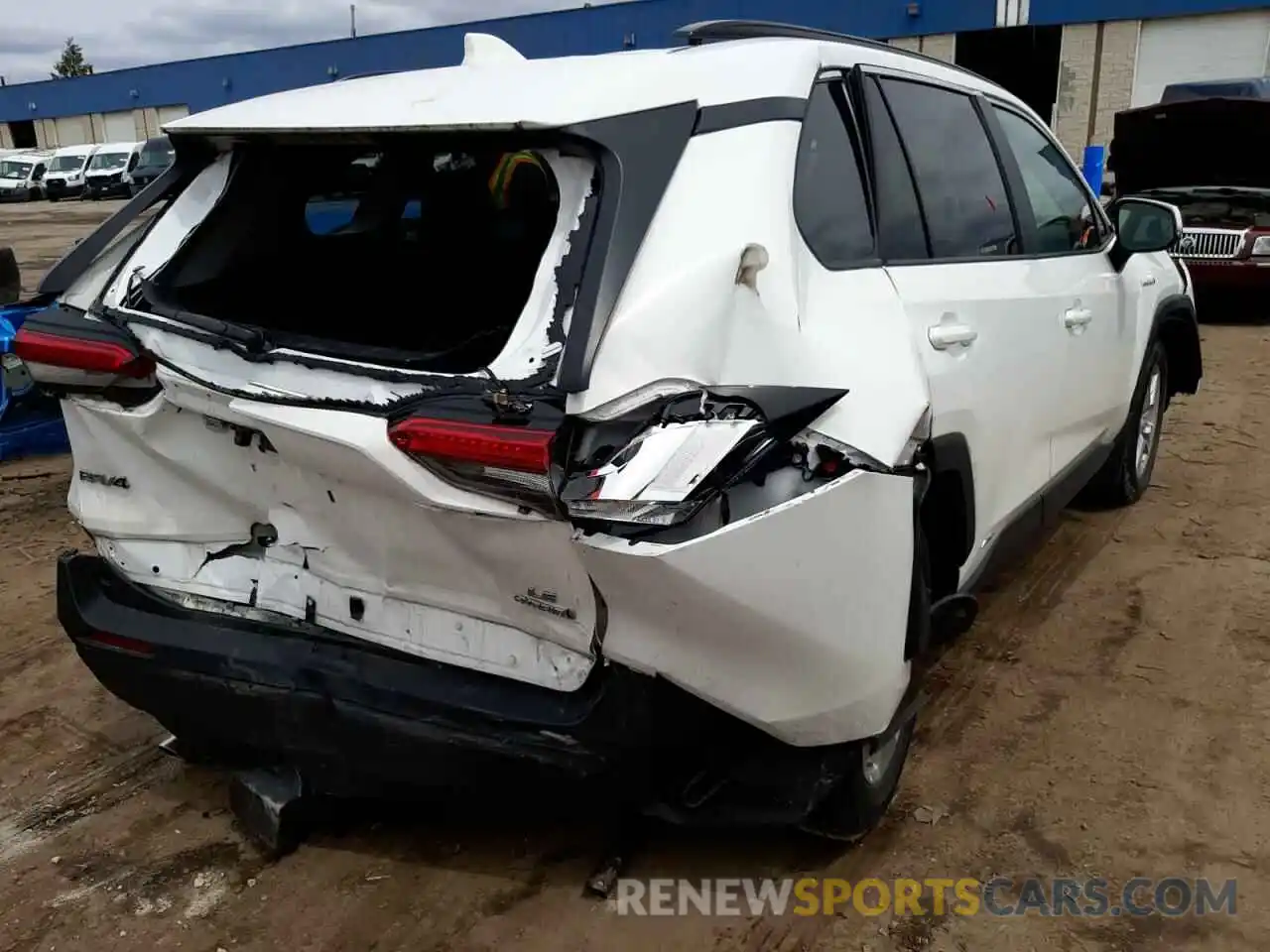 4 Photograph of a damaged car 4T3M6RFV8MU026726 TOYOTA RAV4 2021