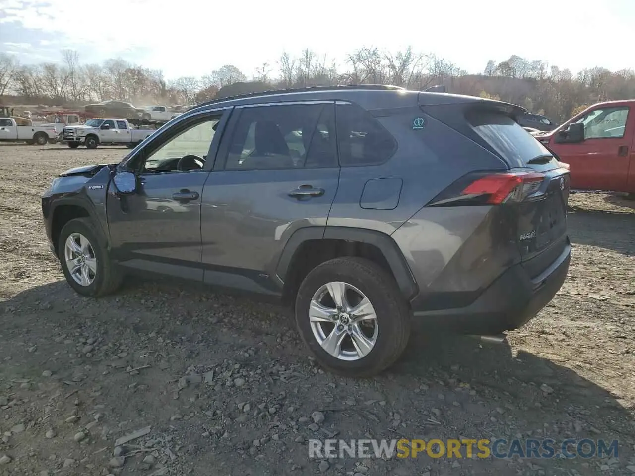 2 Photograph of a damaged car 4T3M6RFV8MU027763 TOYOTA RAV4 2021