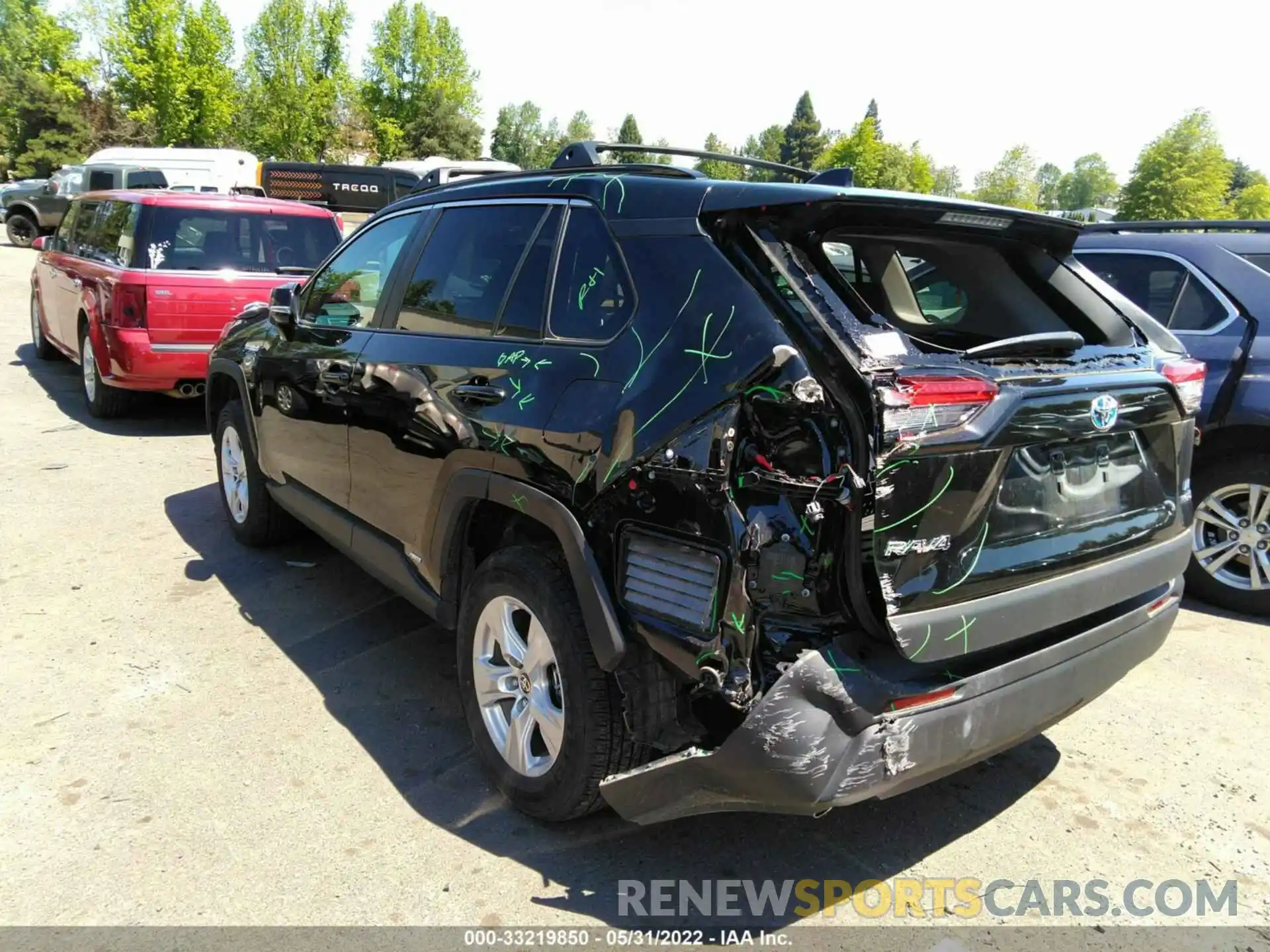 3 Photograph of a damaged car 4T3M6RFV8MU029805 TOYOTA RAV4 2021