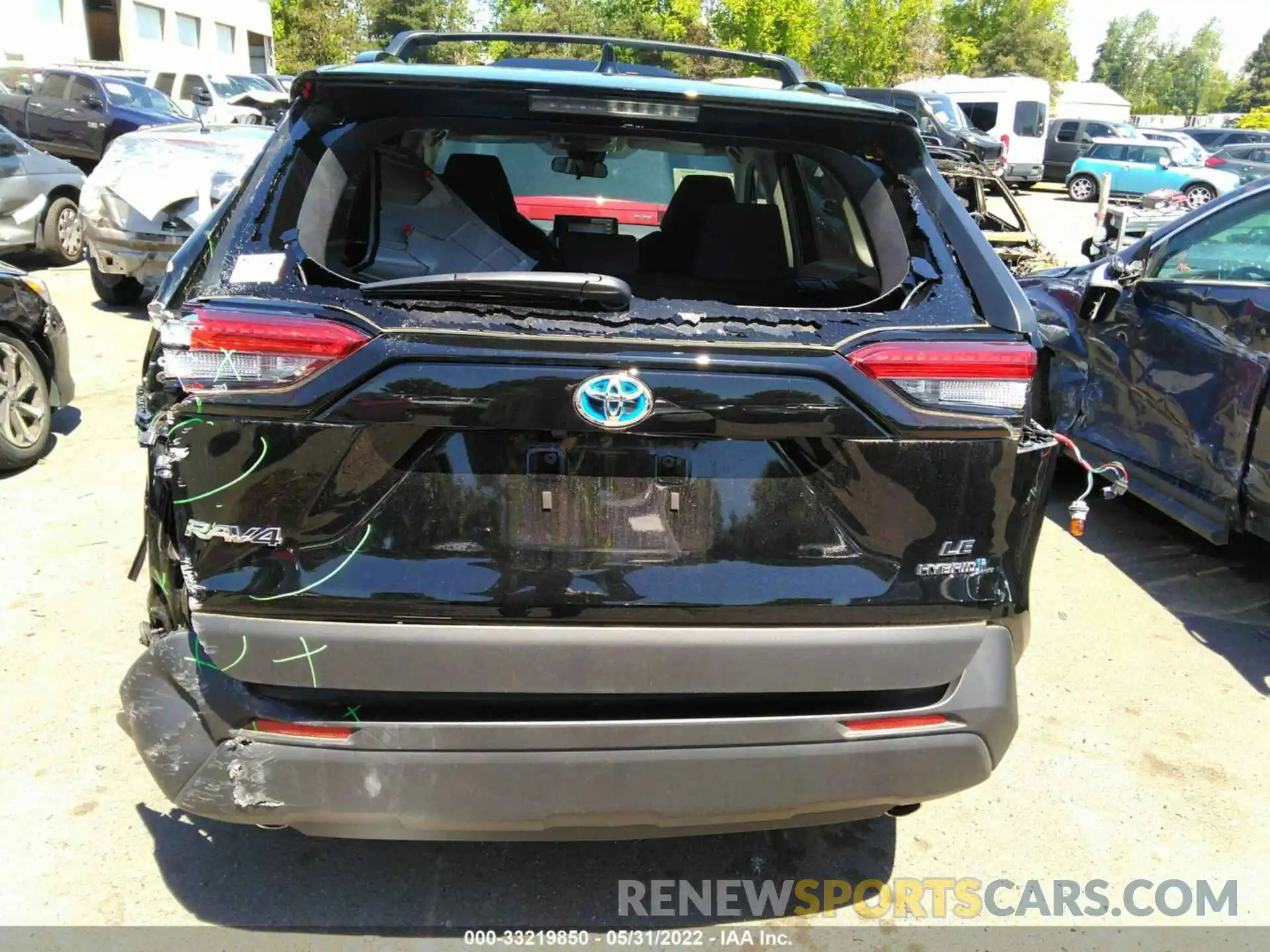 6 Photograph of a damaged car 4T3M6RFV8MU029805 TOYOTA RAV4 2021