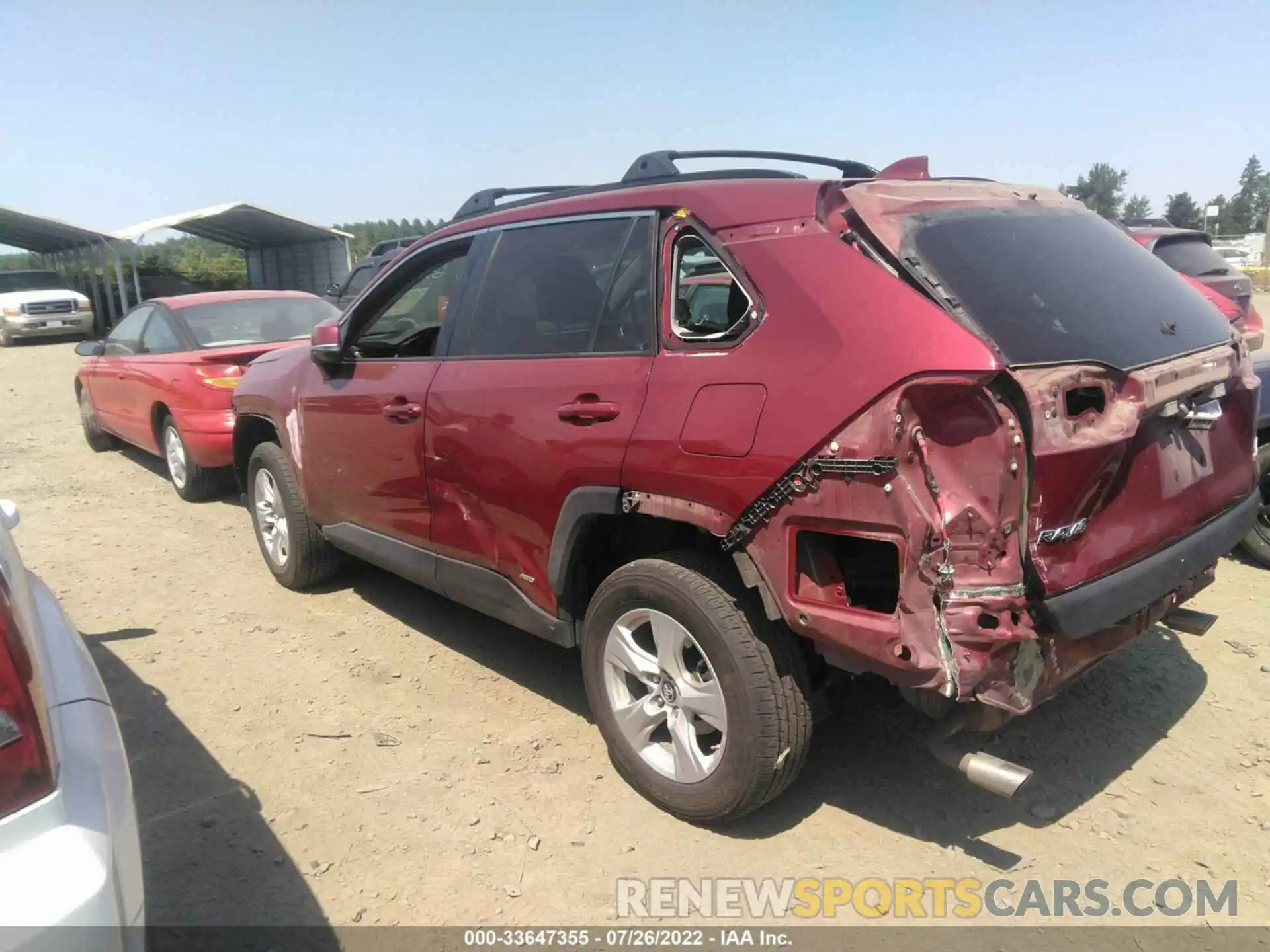 3 Photograph of a damaged car 4T3M6RFV9MU024452 TOYOTA RAV4 2021