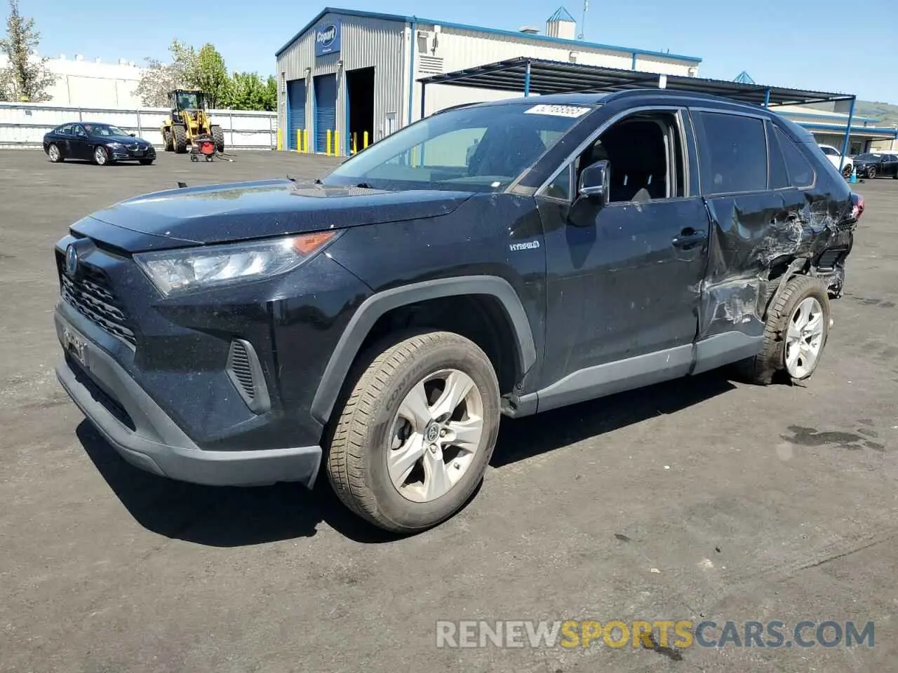 1 Photograph of a damaged car 4T3MWRFV2MU049189 TOYOTA RAV4 2021