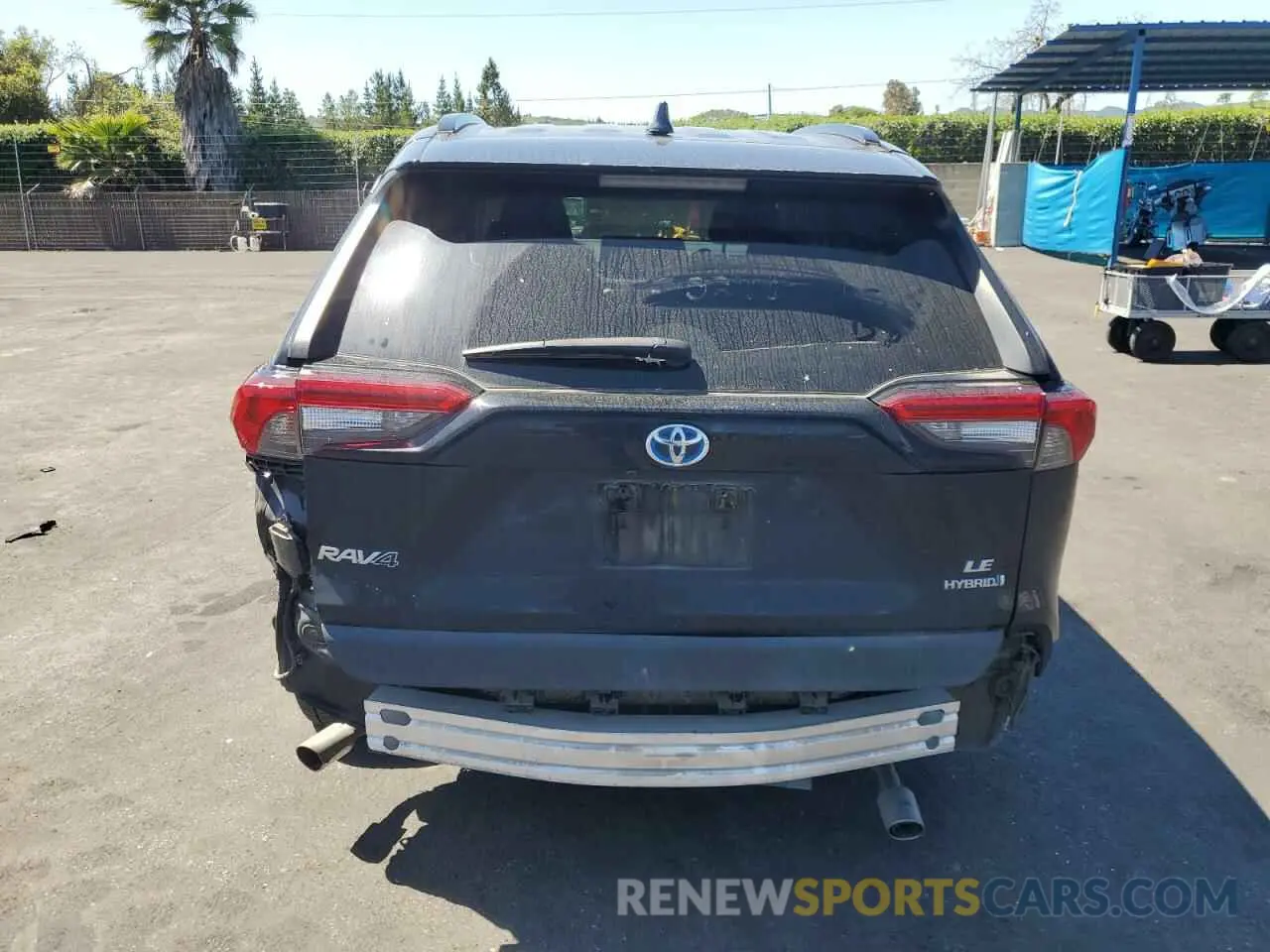 6 Photograph of a damaged car 4T3MWRFV2MU049189 TOYOTA RAV4 2021