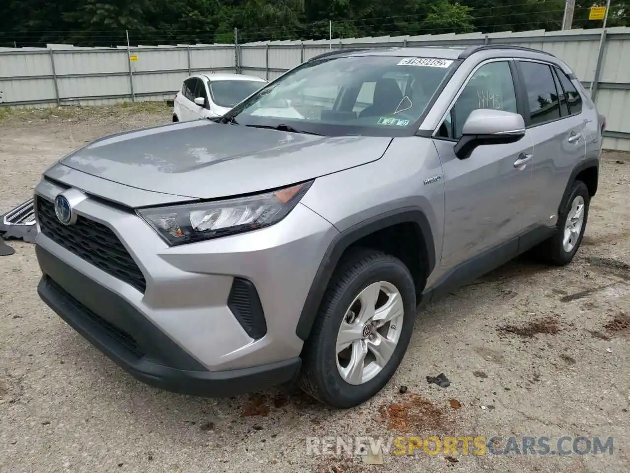 2 Photograph of a damaged car 4T3MWRFV4MU022866 TOYOTA RAV4 2021