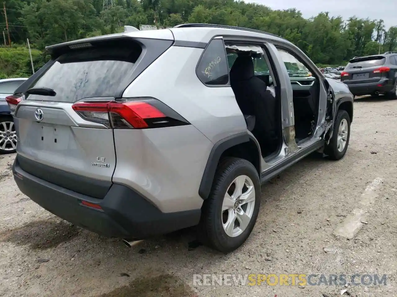 4 Photograph of a damaged car 4T3MWRFV4MU022866 TOYOTA RAV4 2021