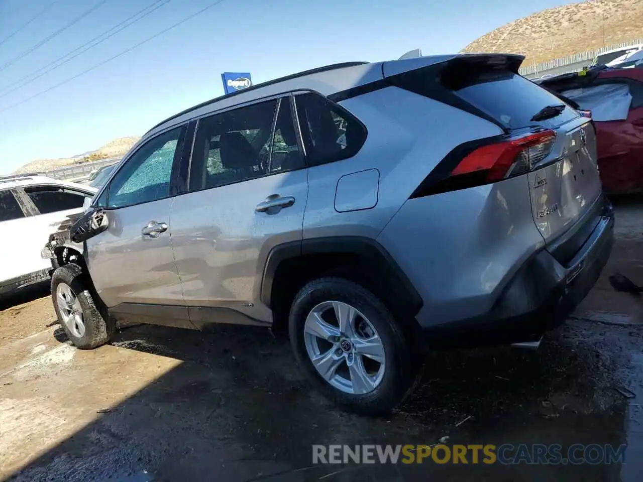 2 Photograph of a damaged car 4T3MWRFV4MU028926 TOYOTA RAV4 2021