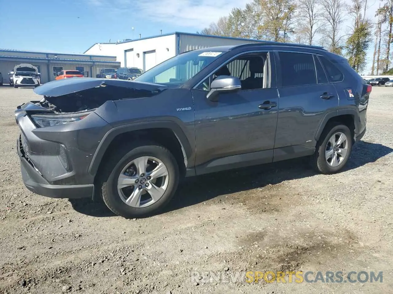 1 Photograph of a damaged car 4T3MWRFV6MU035201 TOYOTA RAV4 2021