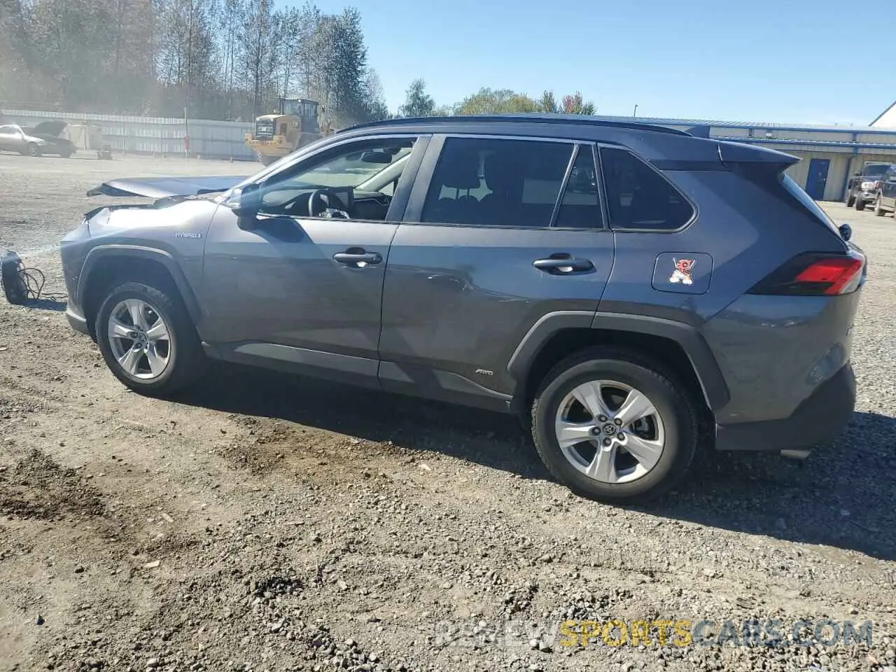 2 Photograph of a damaged car 4T3MWRFV6MU035201 TOYOTA RAV4 2021