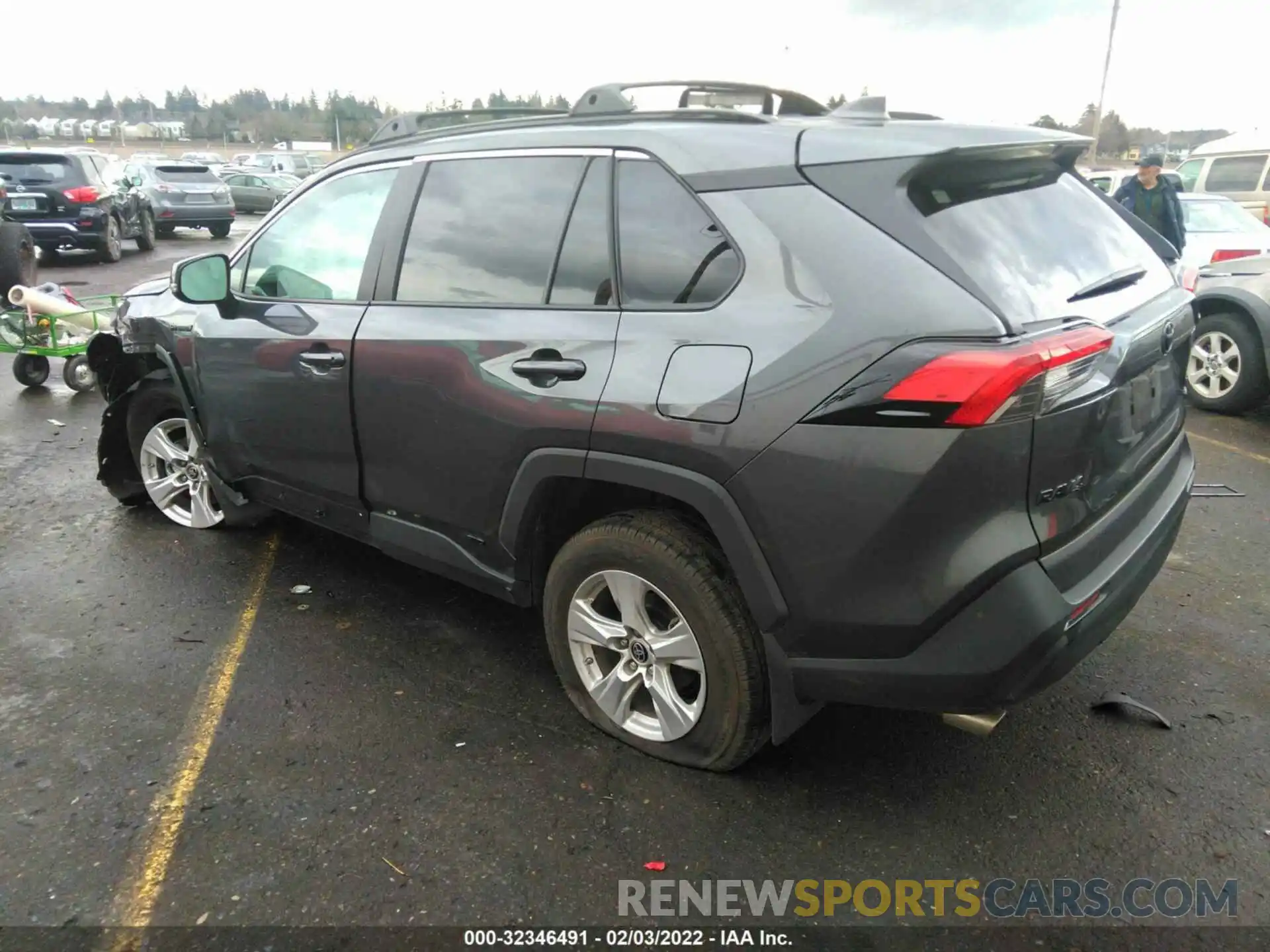 3 Photograph of a damaged car 4T3MWRFV7MU016303 TOYOTA RAV4 2021