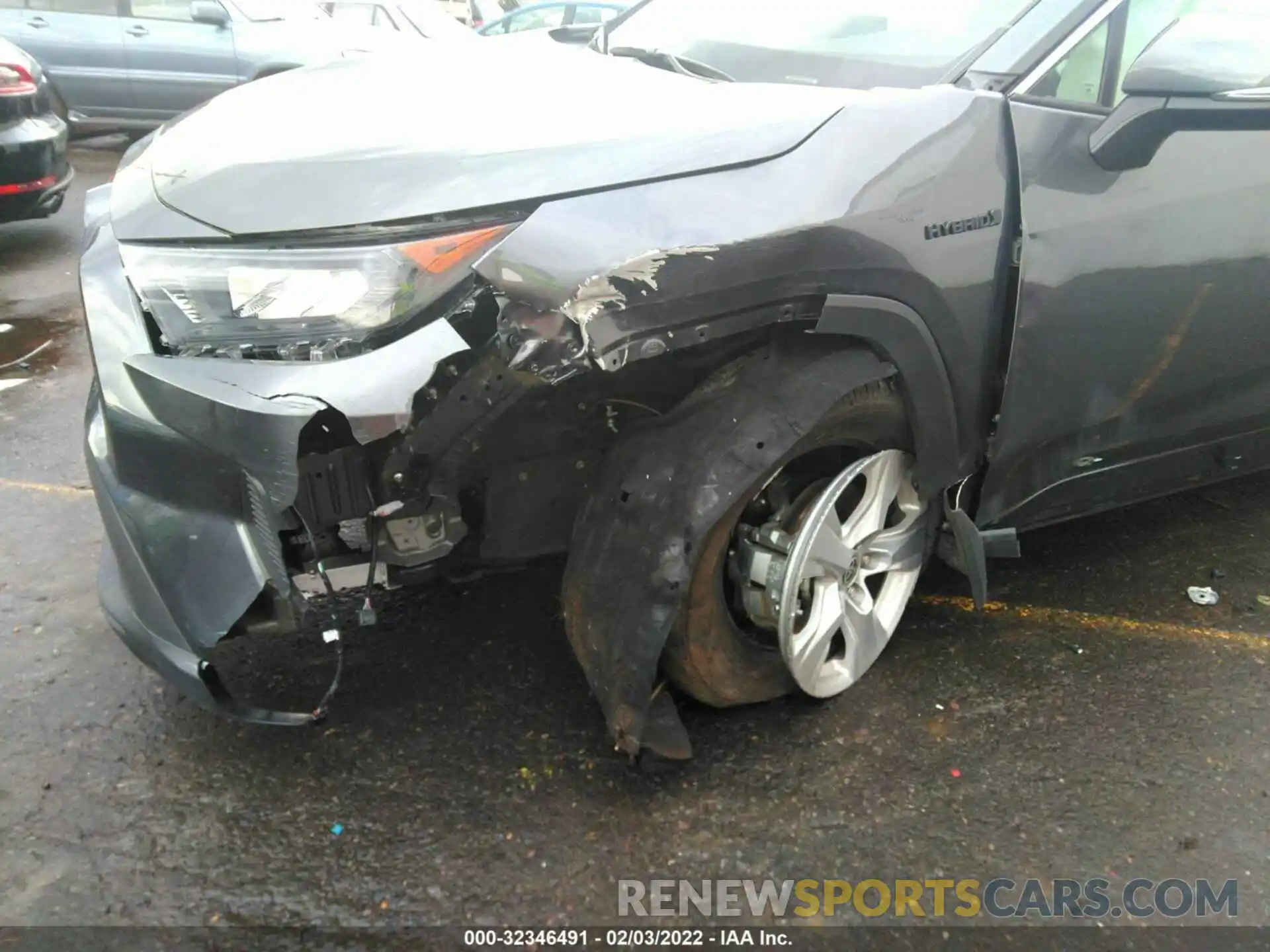 6 Photograph of a damaged car 4T3MWRFV7MU016303 TOYOTA RAV4 2021