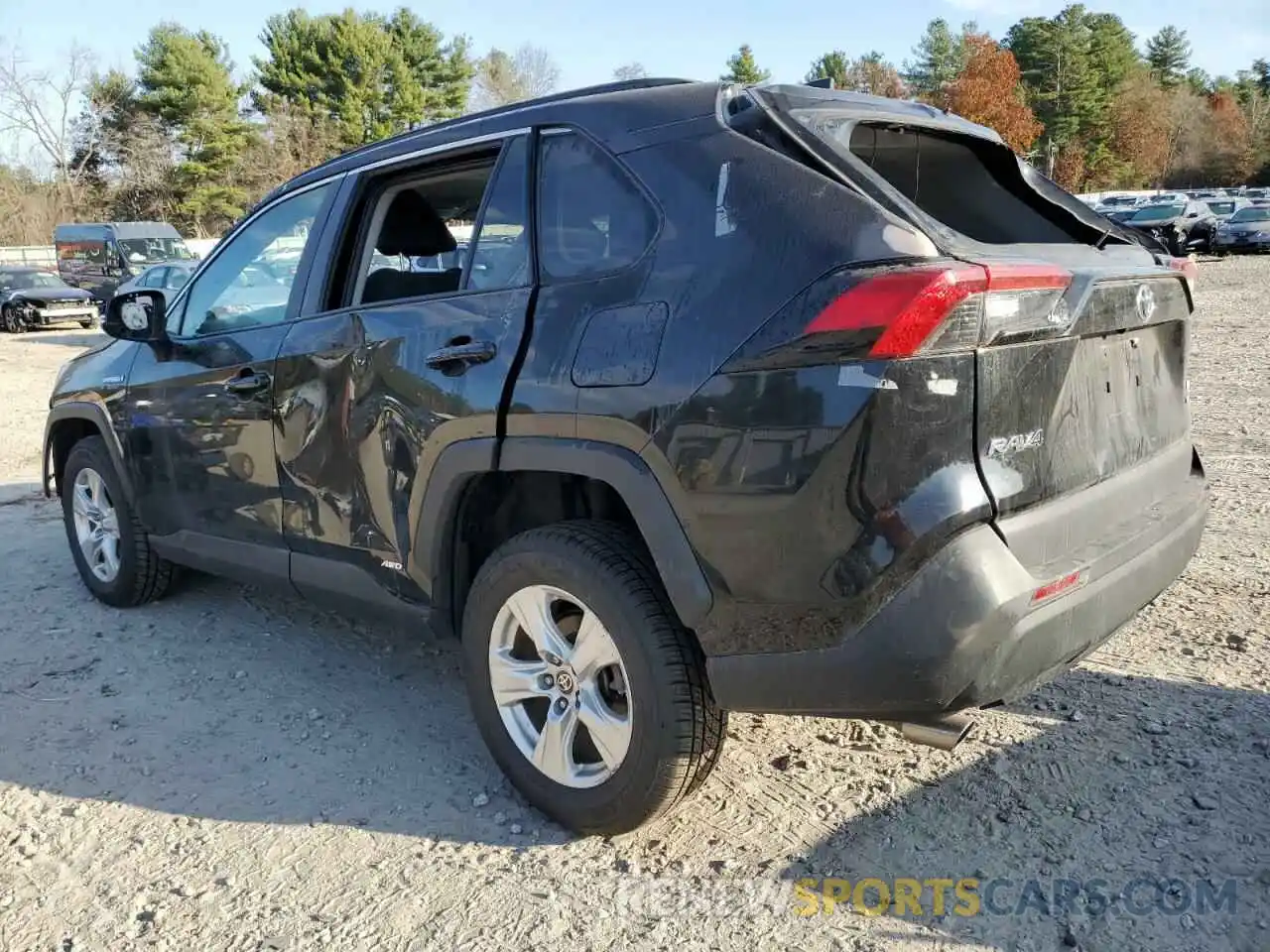 2 Photograph of a damaged car 4T3MWRFV7MU045400 TOYOTA RAV4 2021