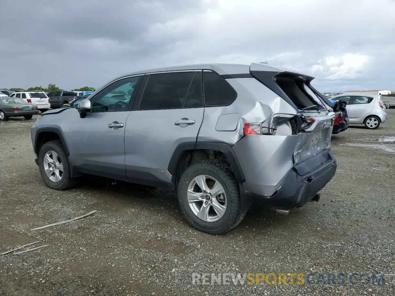 2 Photograph of a damaged car 4T3MWRFV8MU020439 TOYOTA RAV4 2021