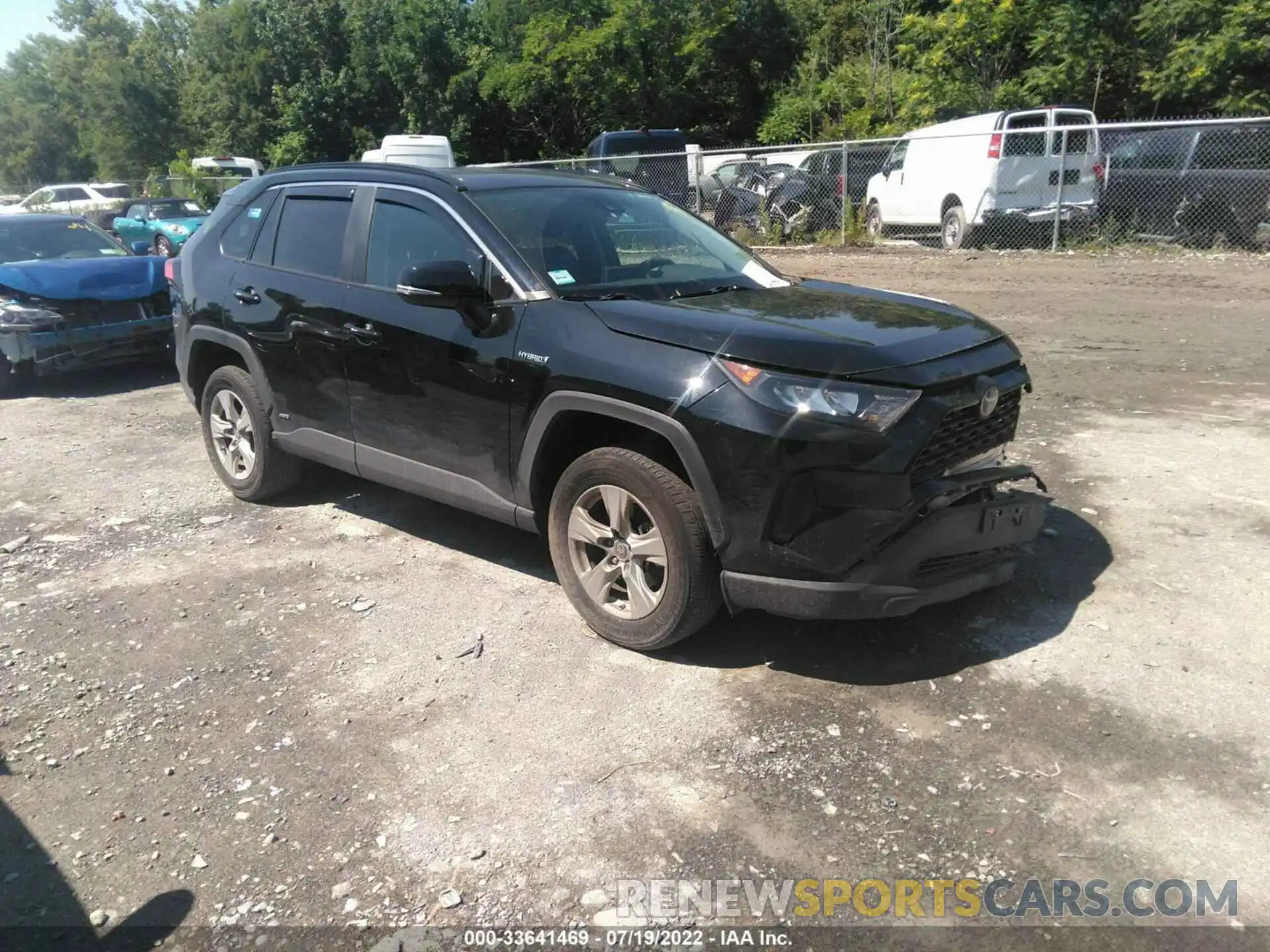 1 Photograph of a damaged car 4T3MWRFV8MU026256 TOYOTA RAV4 2021