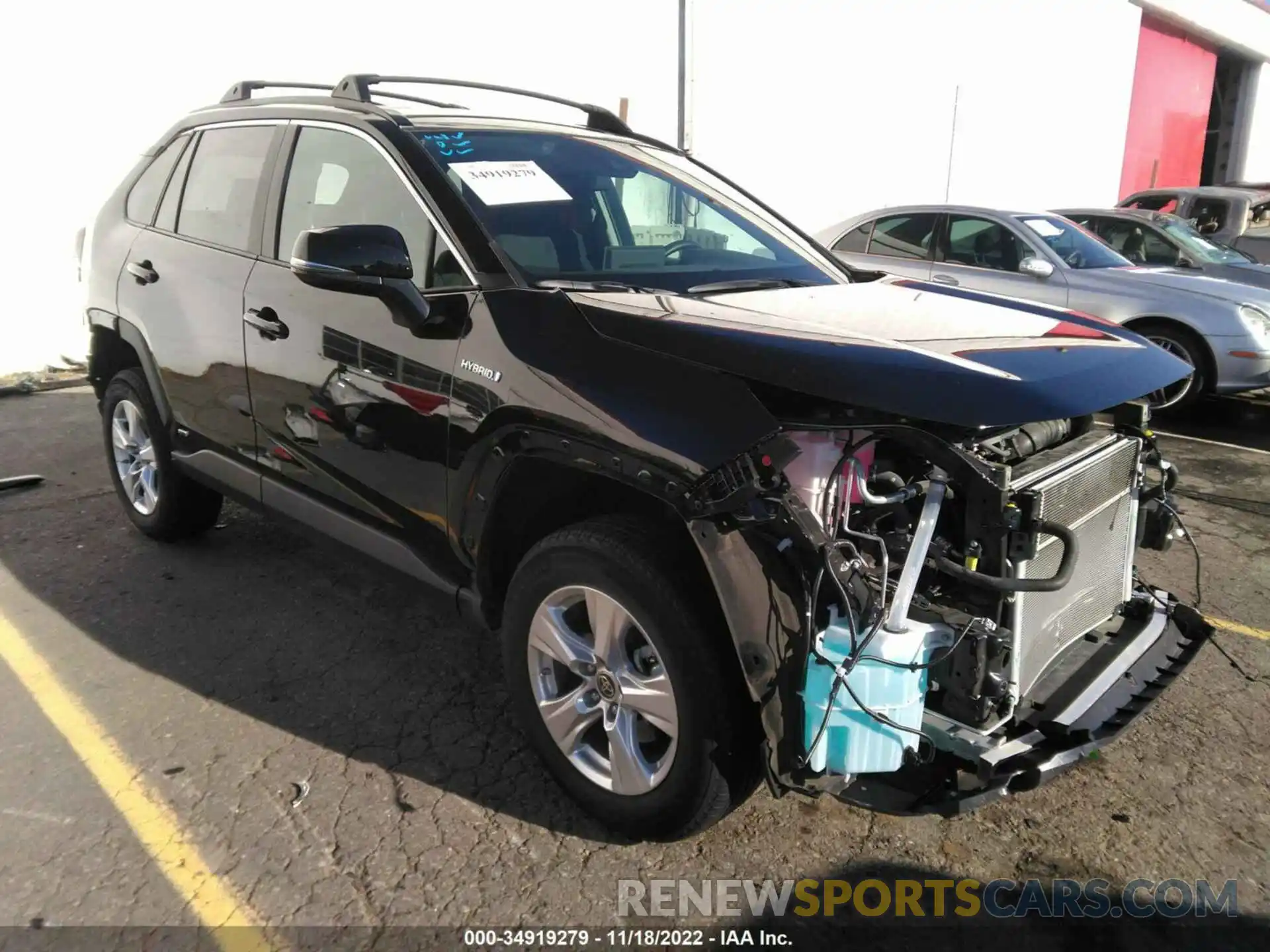 1 Photograph of a damaged car 4T3MWRFV8MU048273 TOYOTA RAV4 2021