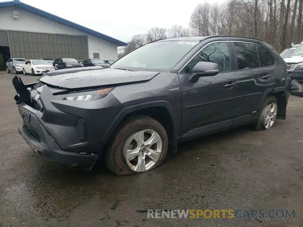 1 Photograph of a damaged car 4T3MWRFV9MU025827 TOYOTA RAV4 2021