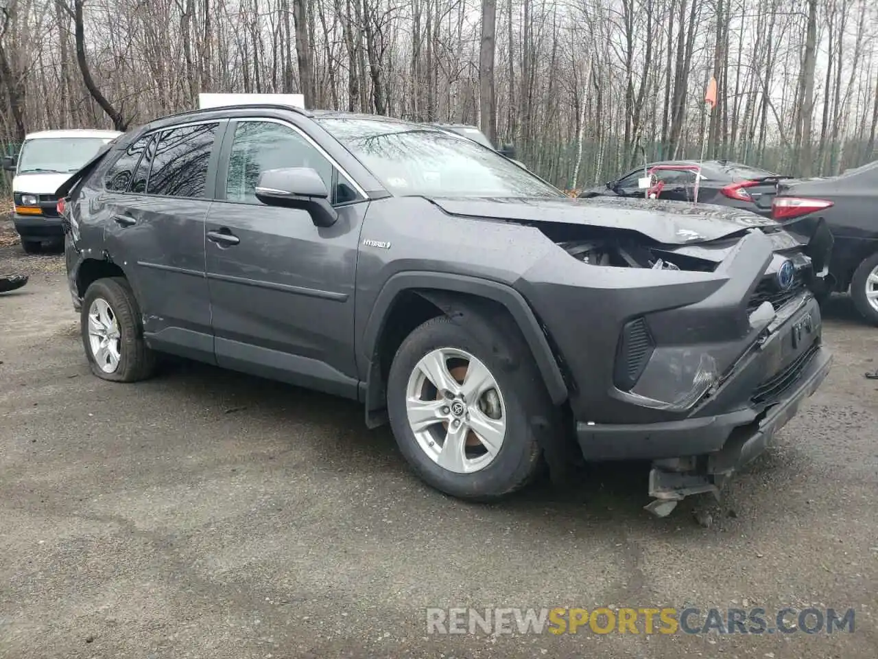 4 Photograph of a damaged car 4T3MWRFV9MU025827 TOYOTA RAV4 2021