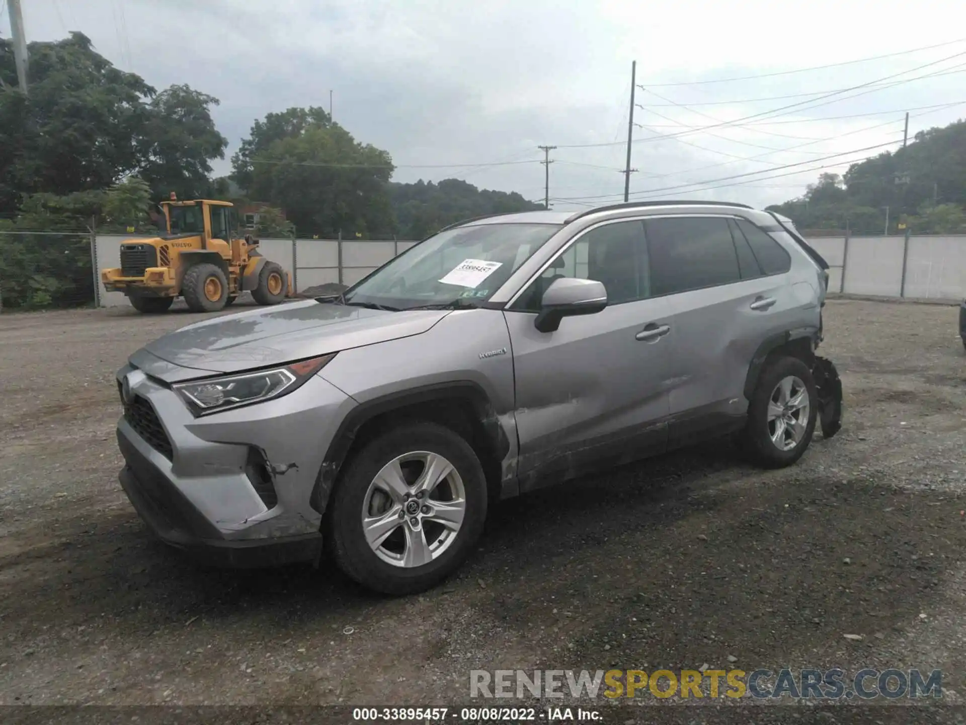 2 Photograph of a damaged car 4T3R6RFV0MU015399 TOYOTA RAV4 2021