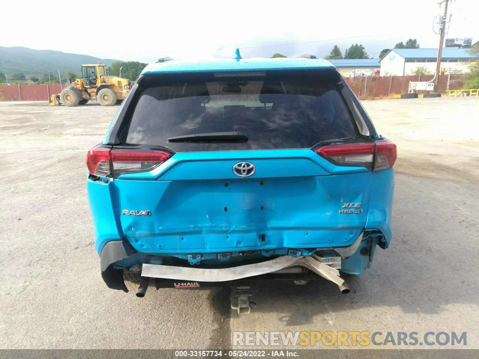 6 Photograph of a damaged car 4T3R6RFV0MU016021 TOYOTA RAV4 2021